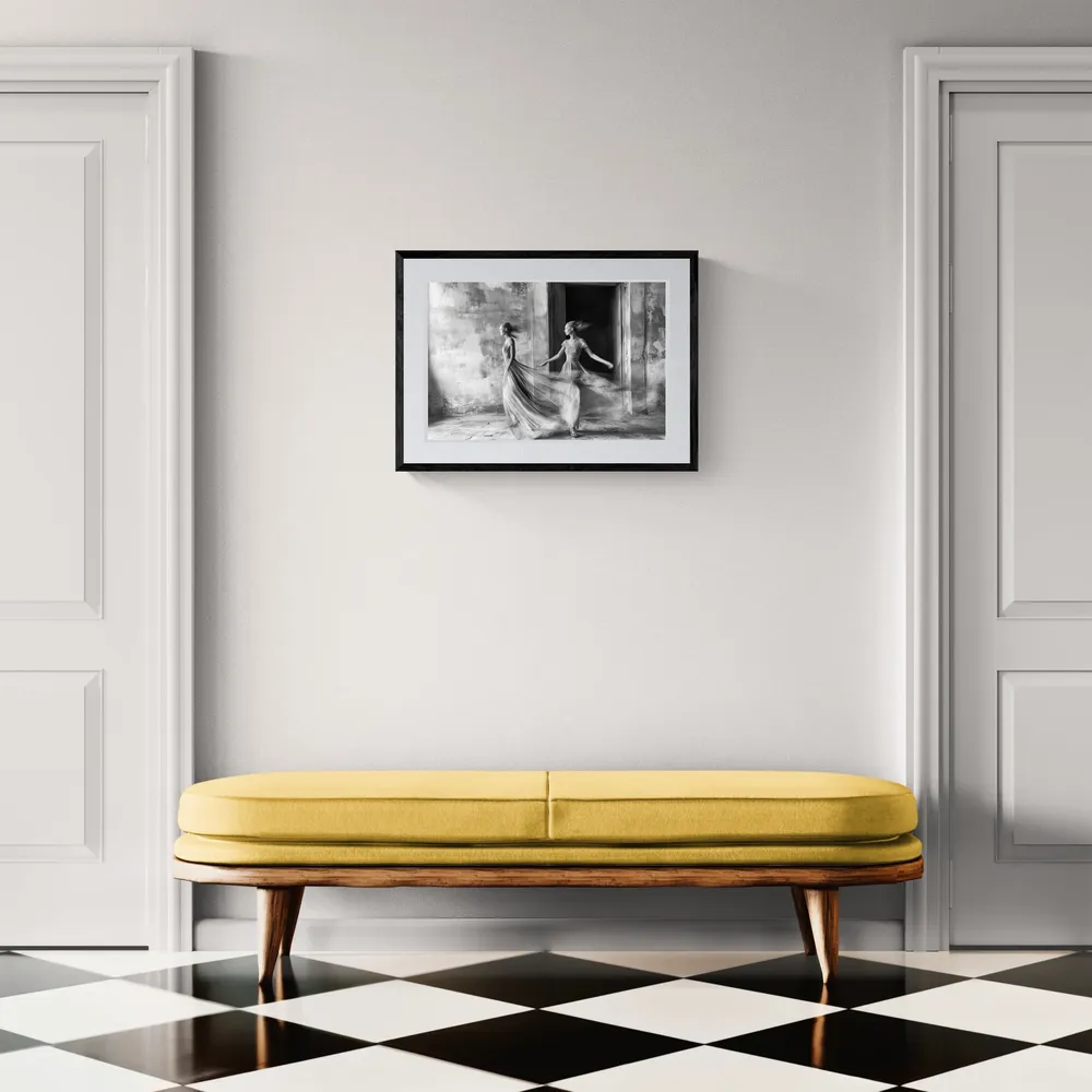View in Interior MOCKUP — 60 × 40 cm