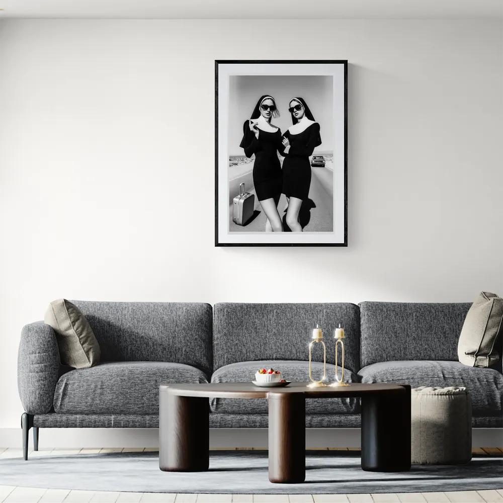 View in Interior MOCKUP — 60 × 90 cm