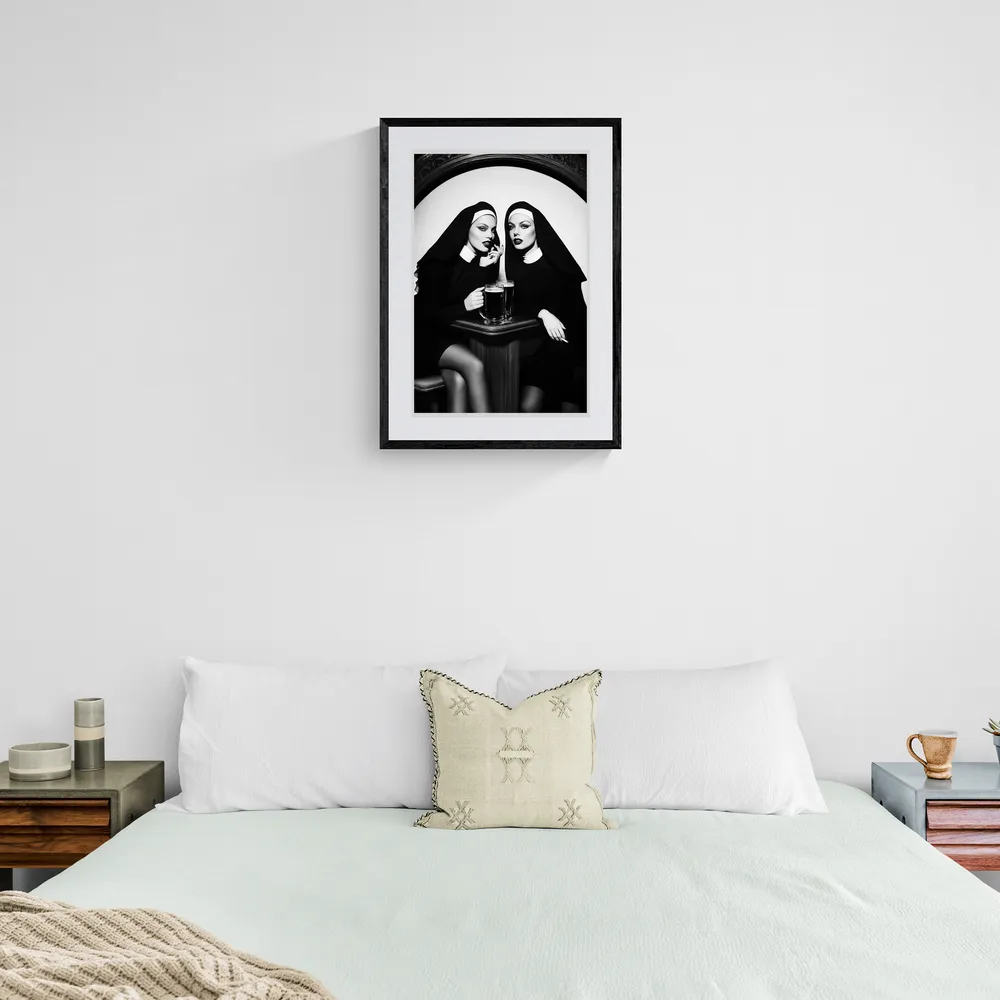 View in Interior MOCKUP — 40 × 60 cm
