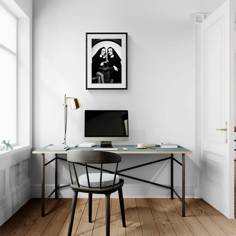View in Interior MOCKUP — 40 × 60 cm