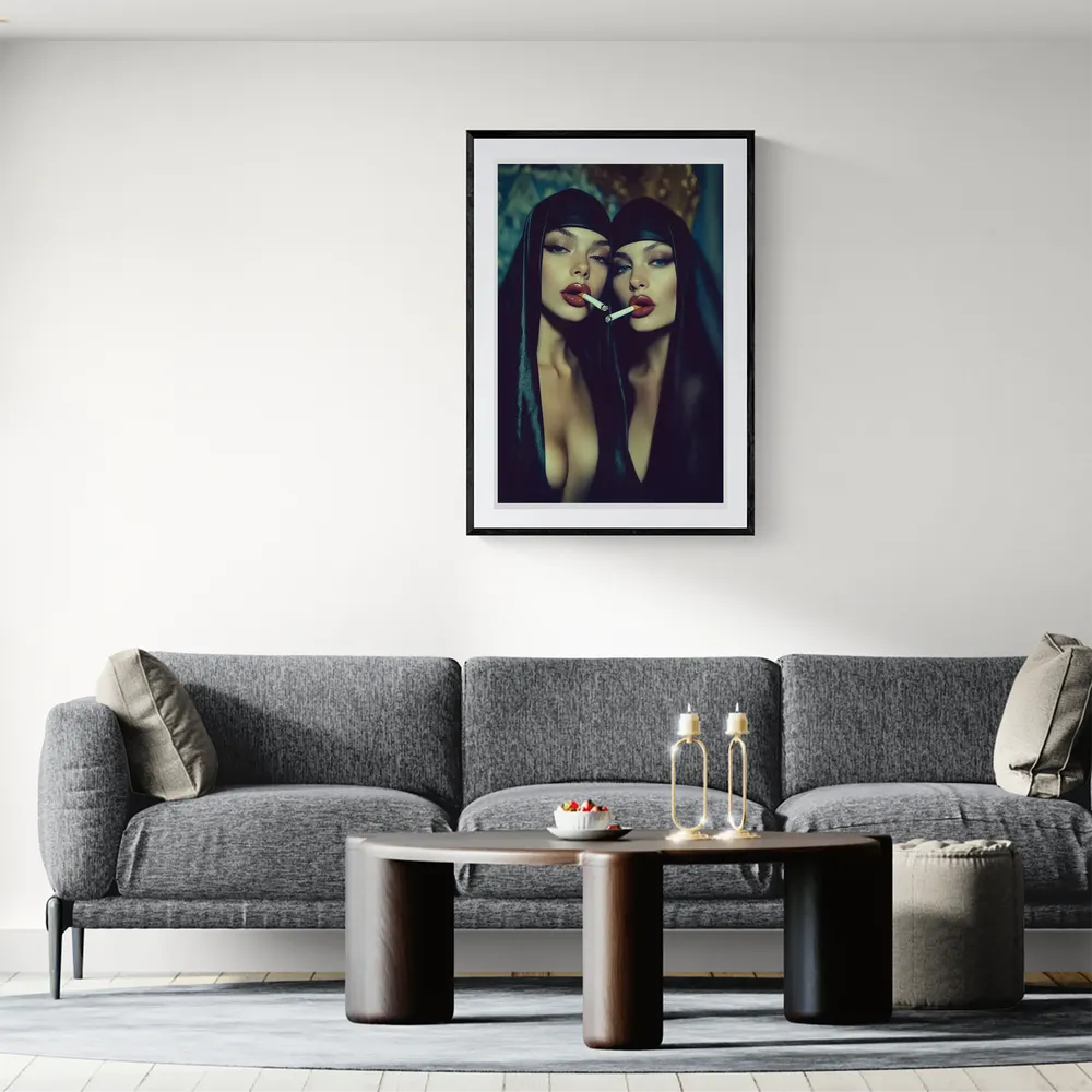View in Interior MOCKUP — 60 × 90 cm