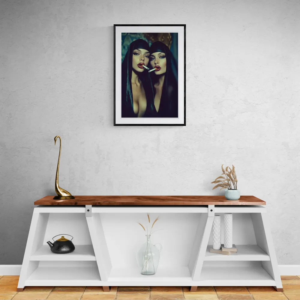 View in Interior MOCKUP — 60 × 90 cm