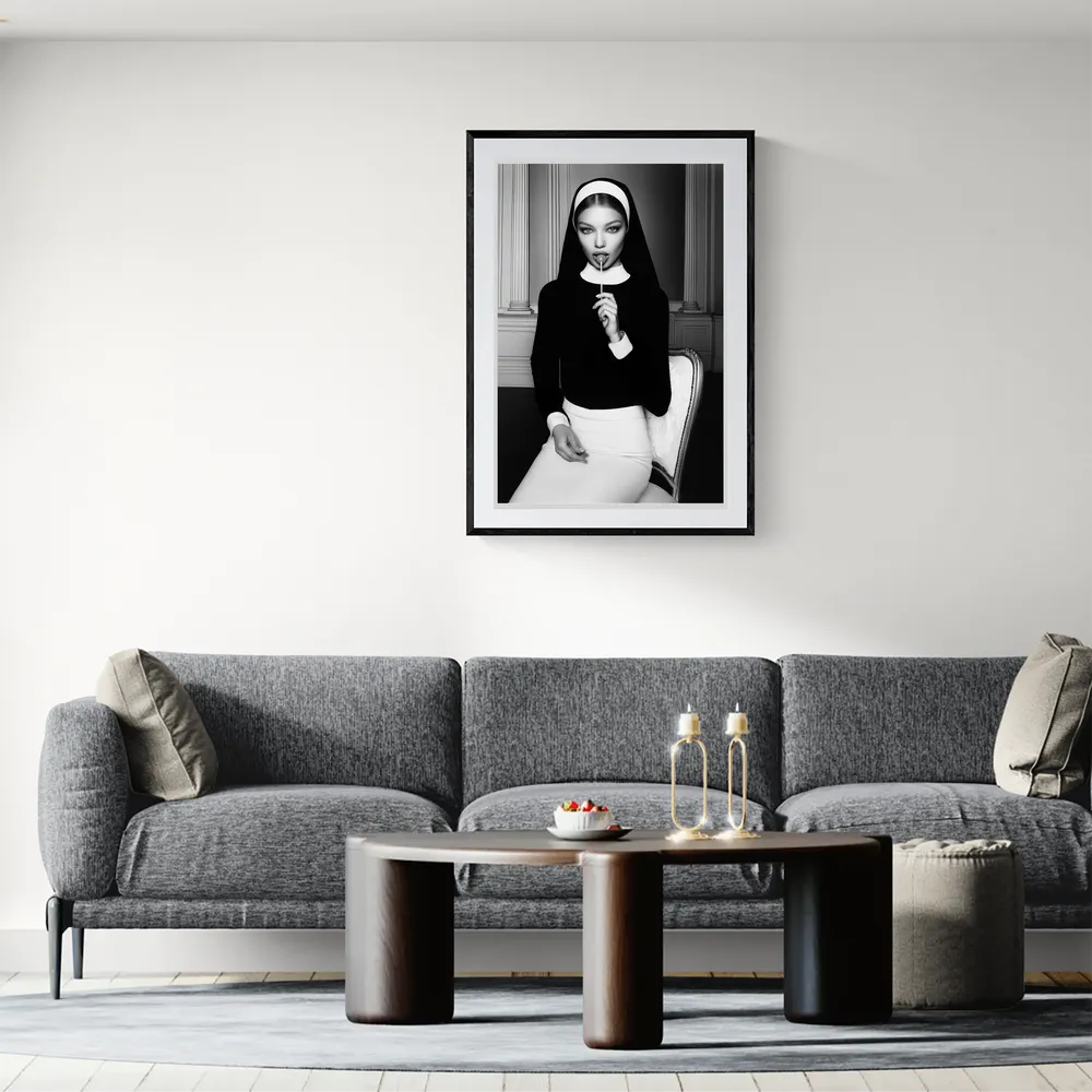 View in Interior MOCKUP — 60 × 90 cm