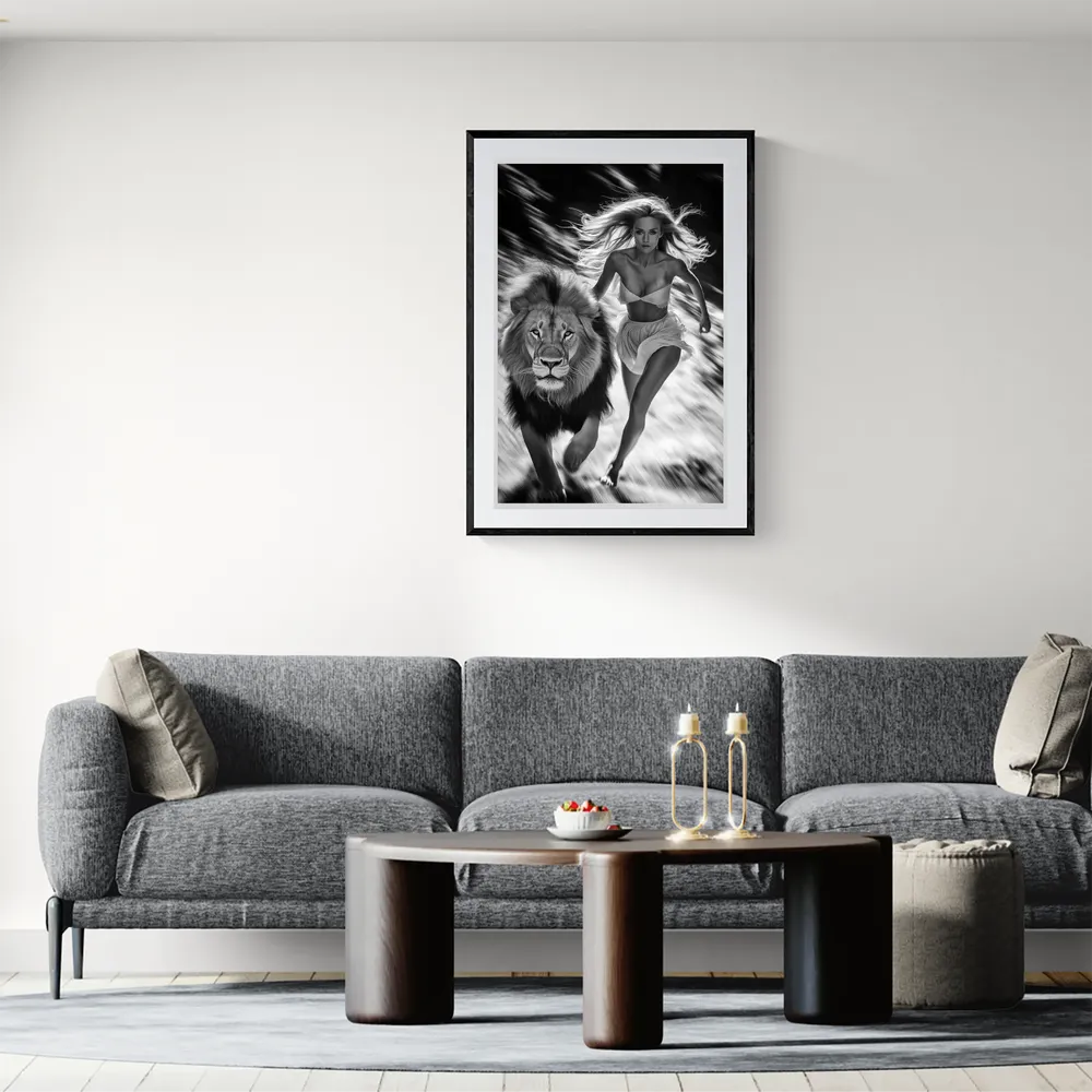View in Interior MOCKUP — 60 × 90 cm
