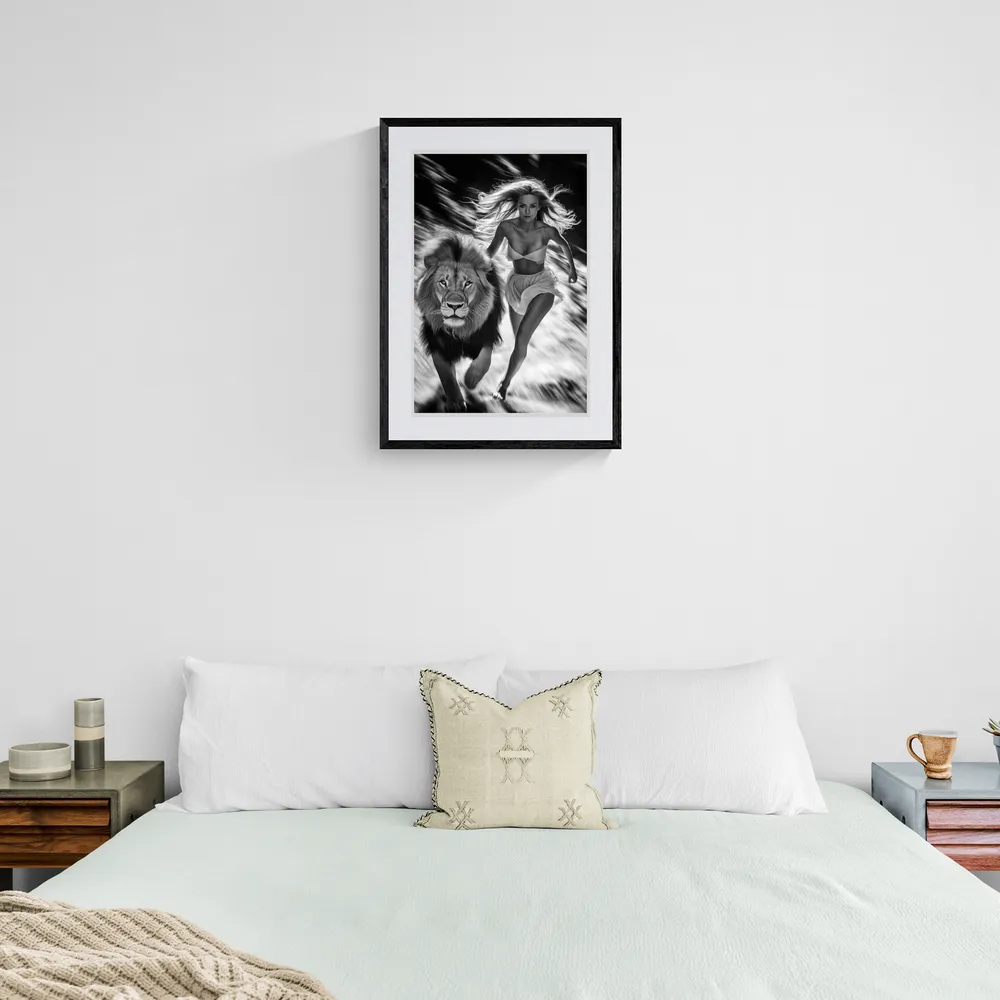 View in Interior MOCKUP — 40 × 60 cm