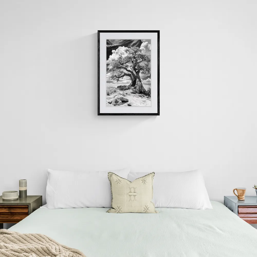 View in Interior MOCKUP — 40 × 60 cm