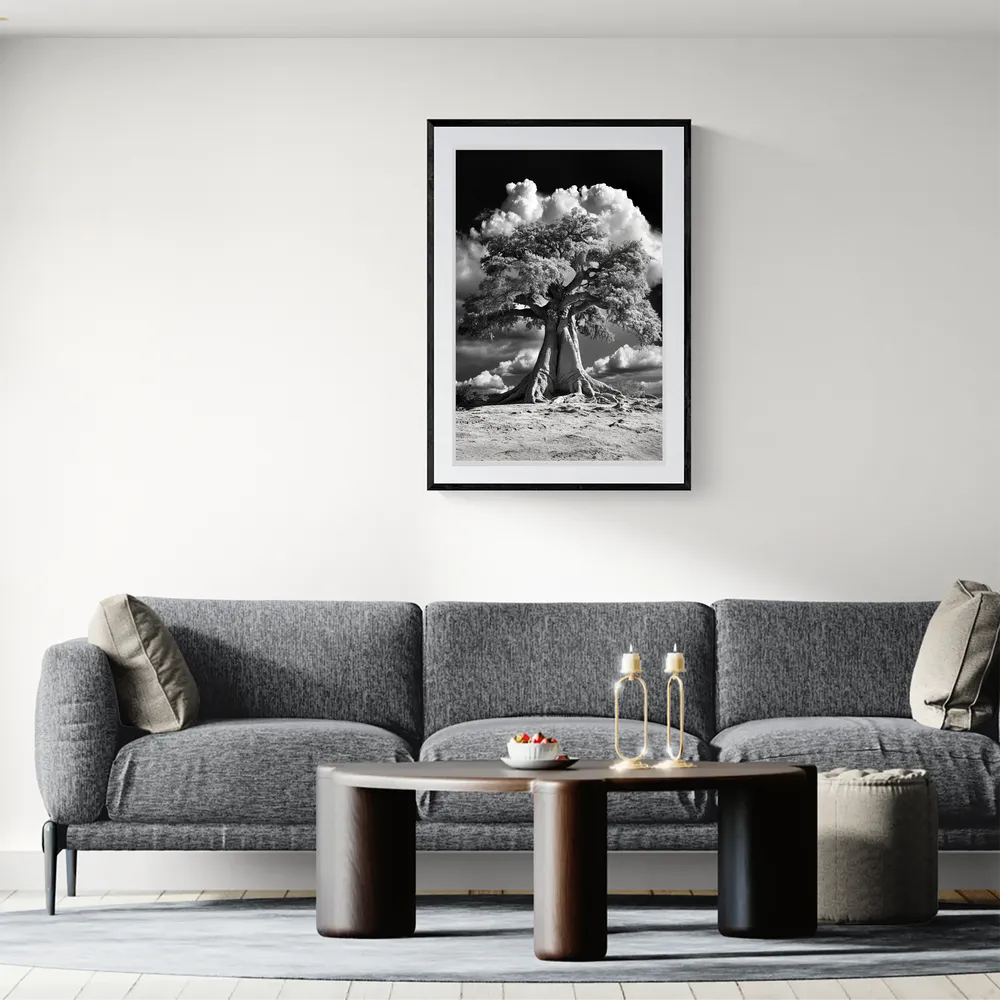 View in Interior MOCKUP — 60 × 90 cm