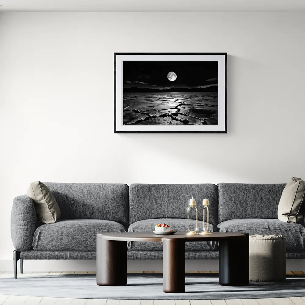 View in Interior MOCKUP — 90 × 60 cm