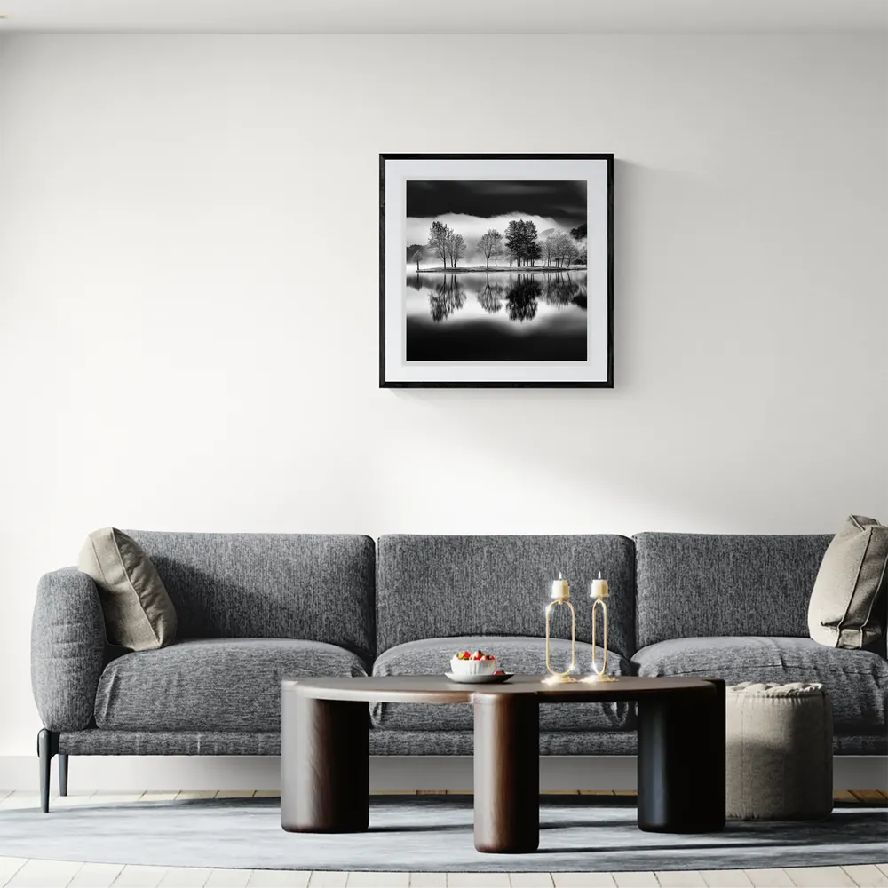 View in Interior MOCKUP — 60 × 60 cm
