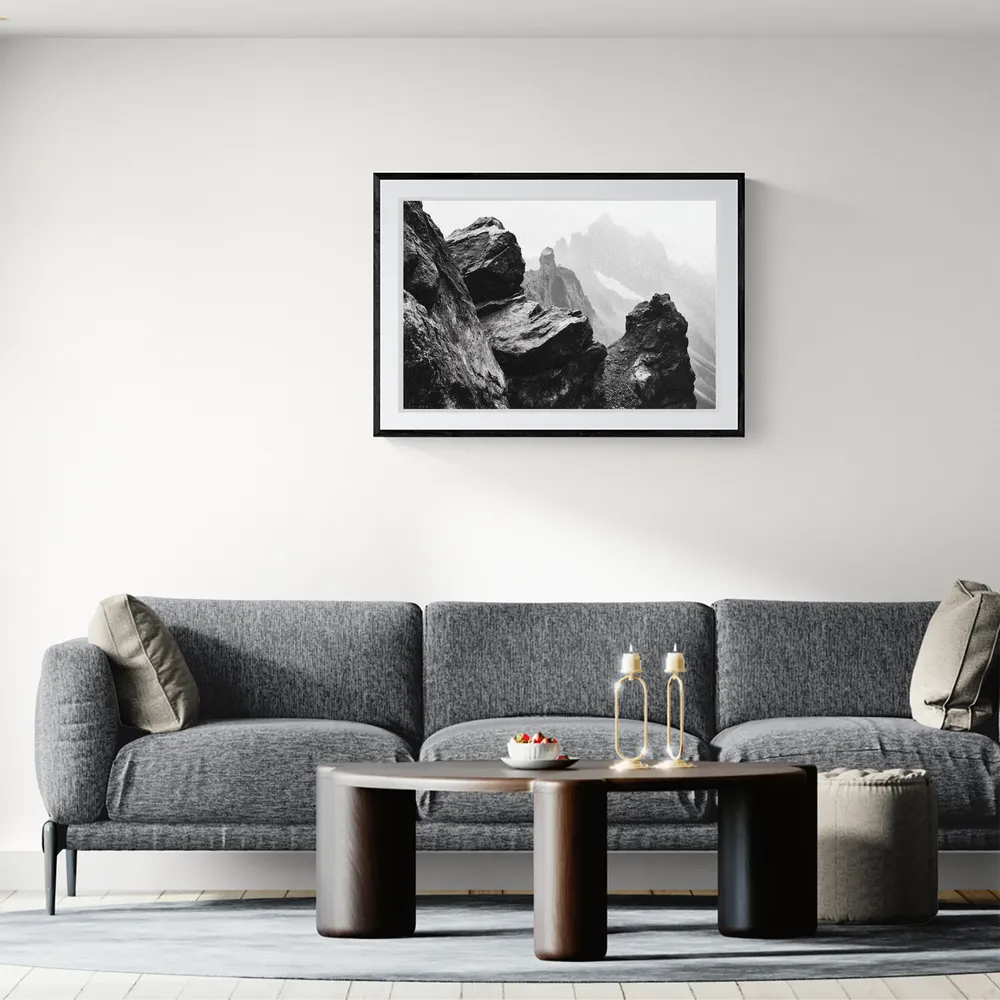 View in Interior MOCKUP — 90 × 60 cm