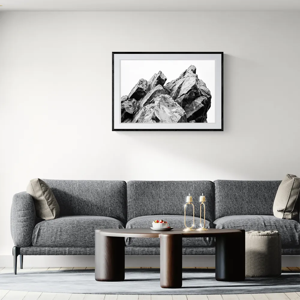 View in Interior MOCKUP — 90 × 60 cm