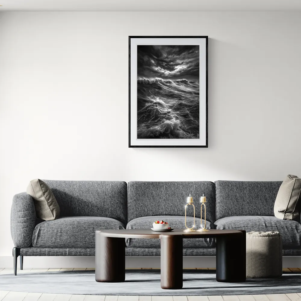 View in Interior MOCKUP — 60 × 90 cm
