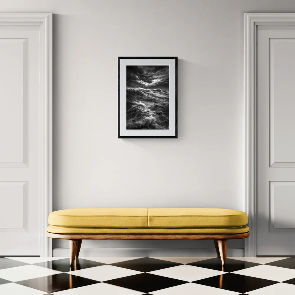 View in Interior MOCKUP — 40 × 60 cm