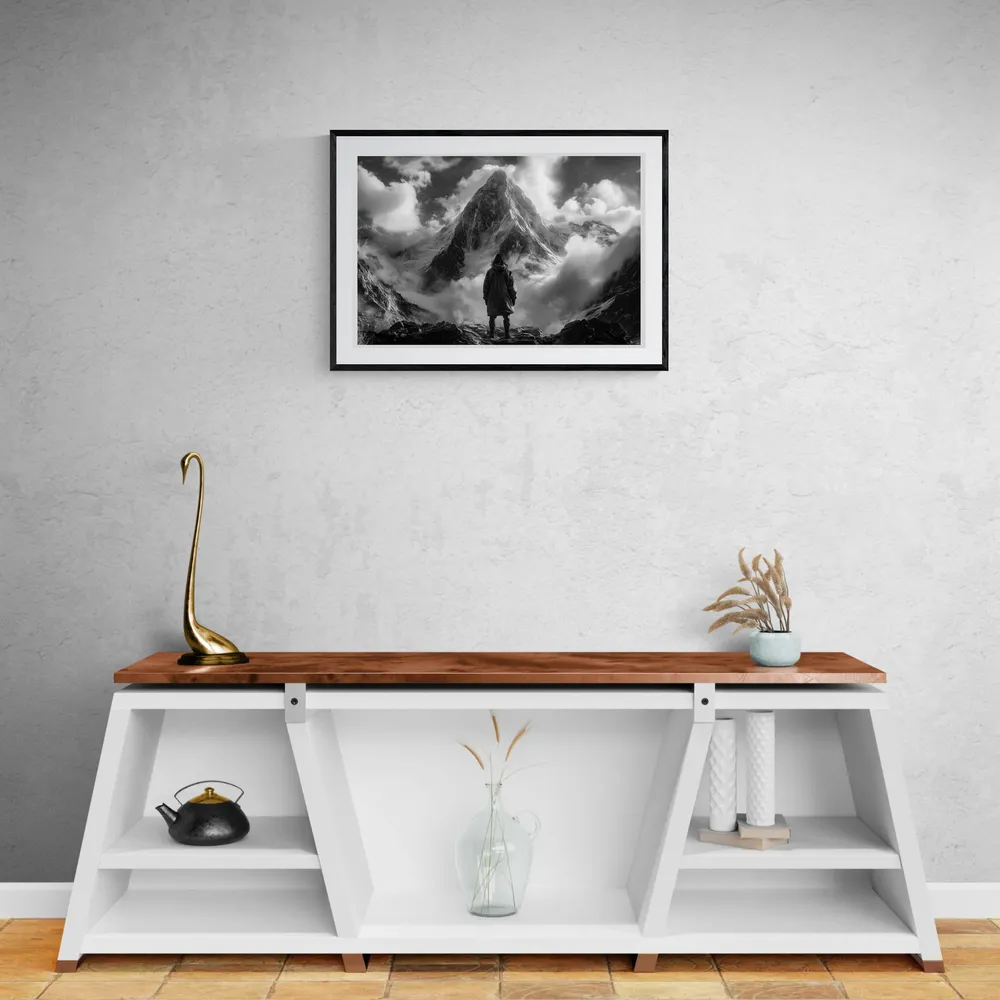 View in Interior MOCKUP — 90 × 60 cm