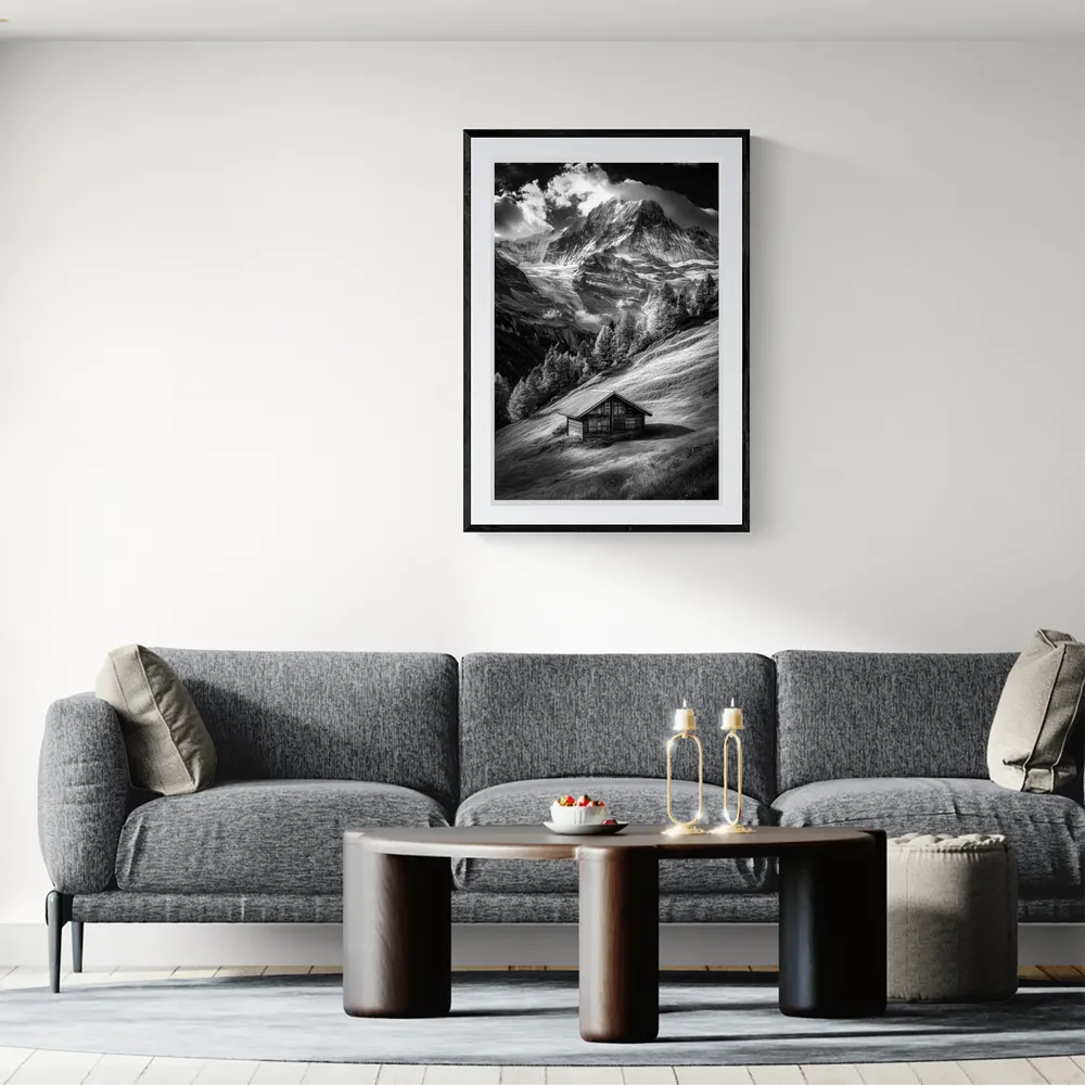 View in Interior MOCKUP — 60 × 90 cm
