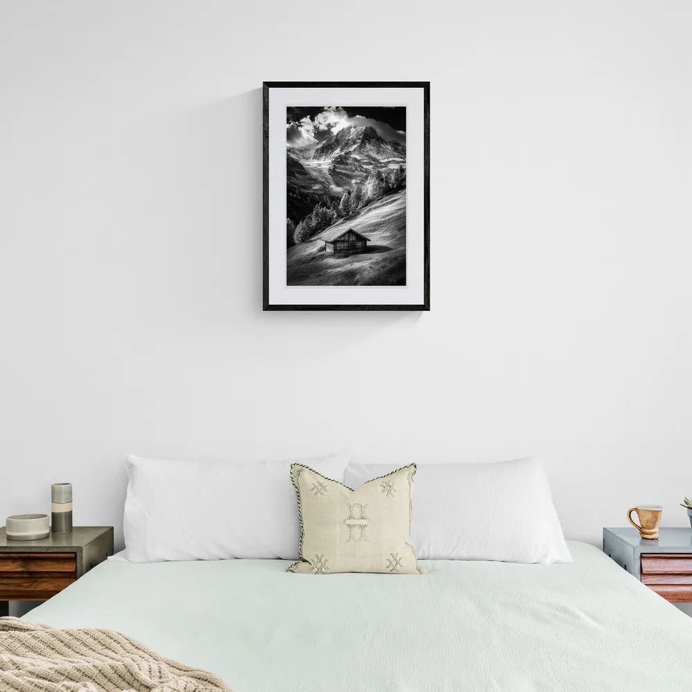 View in Interior MOCKUP — 40 × 60 cm