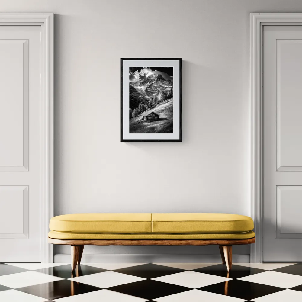 View in Interior MOCKUP — 40 × 60 cm