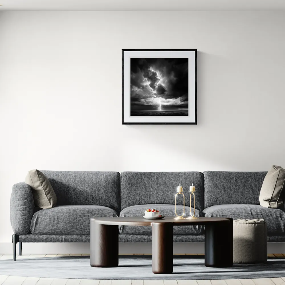 View in Interior MOCKUP — 60 × 60 cm