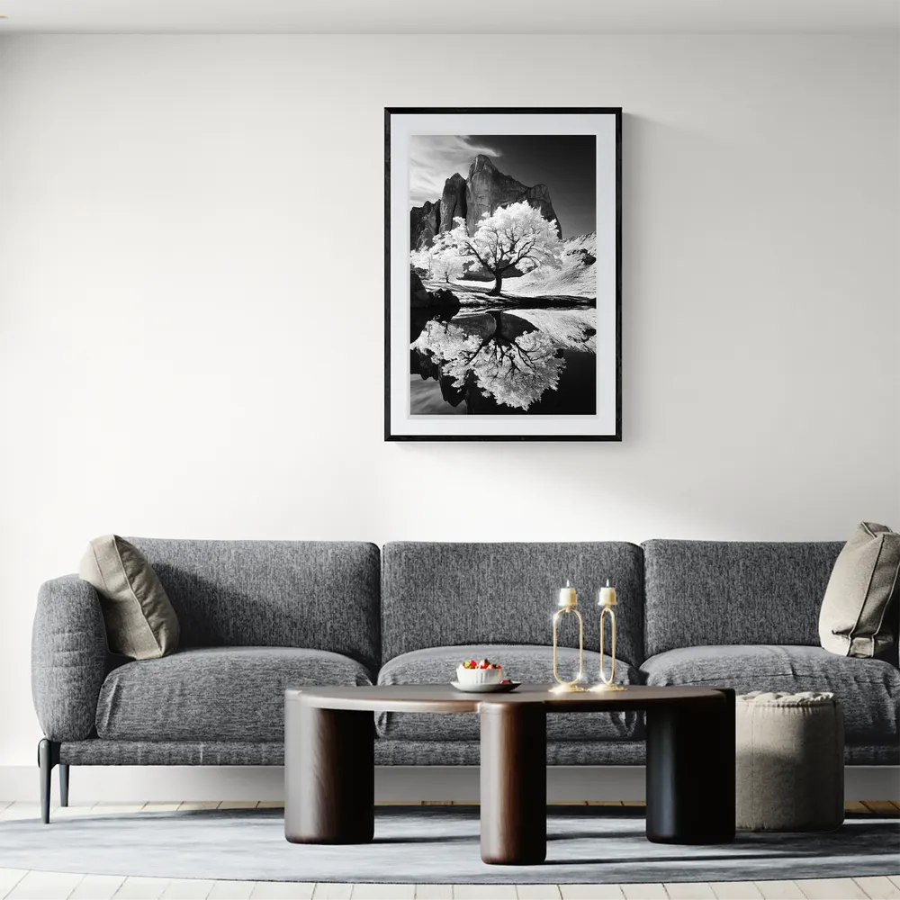 View in Interior MOCKUP — 60 × 90 cm