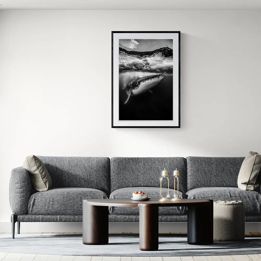 View in Interior MOCKUP — 60 × 90 cm