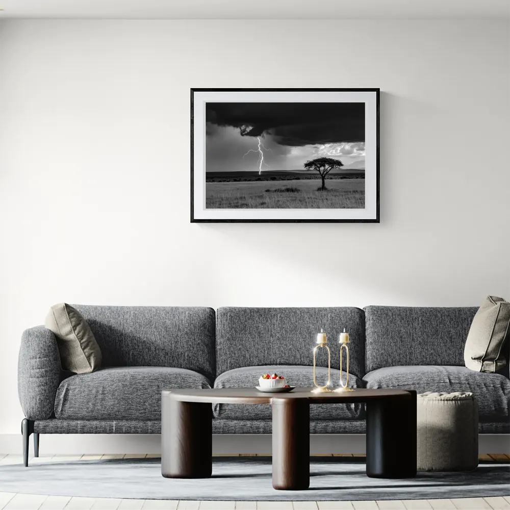 View in Interior MOCKUP — 90 × 60 cm