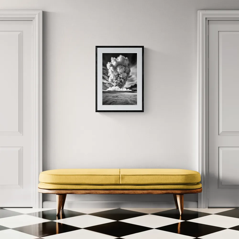 View in Interior MOCKUP — 40 × 60 cm