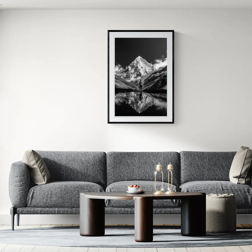 View in Interior MOCKUP — 60 × 90 cm
