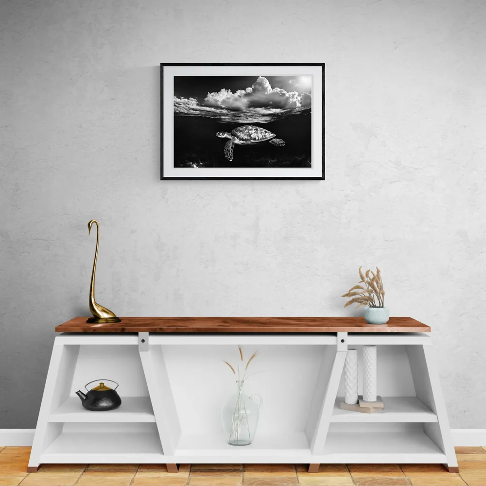 View in Interior MOCKUP — 90 × 60 cm