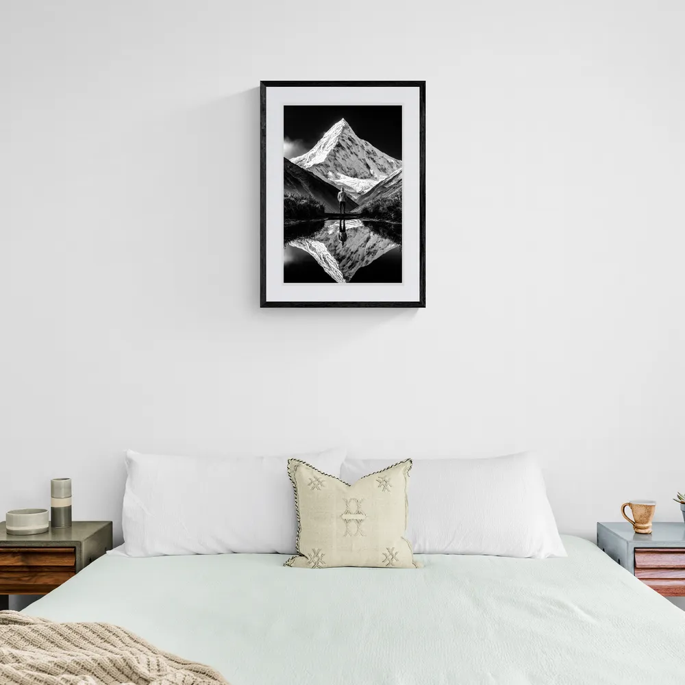 View in Interior MOCKUP — 40 × 60 cm