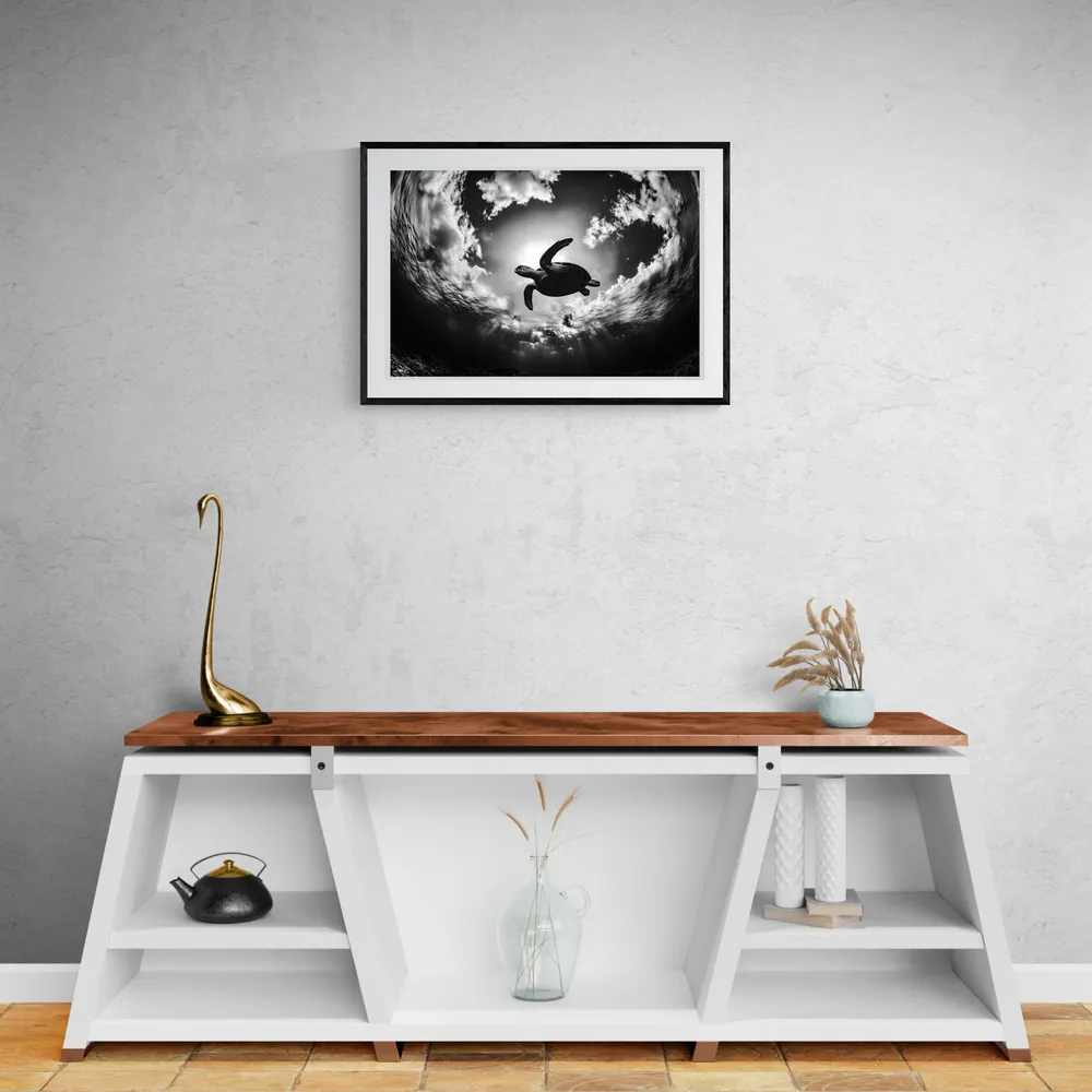 View in Interior MOCKUP — 90 × 60 cm
