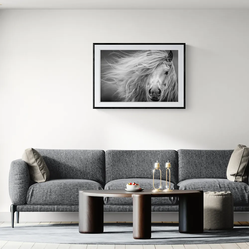 View in Interior MOCKUP — 90 × 60 cm