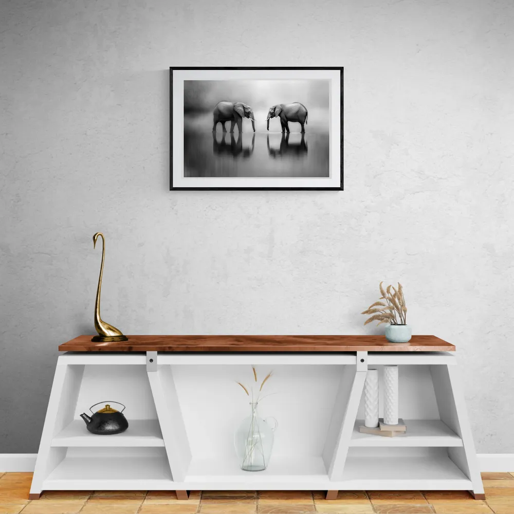 View in Interior MOCKUP — 90 × 60 cm