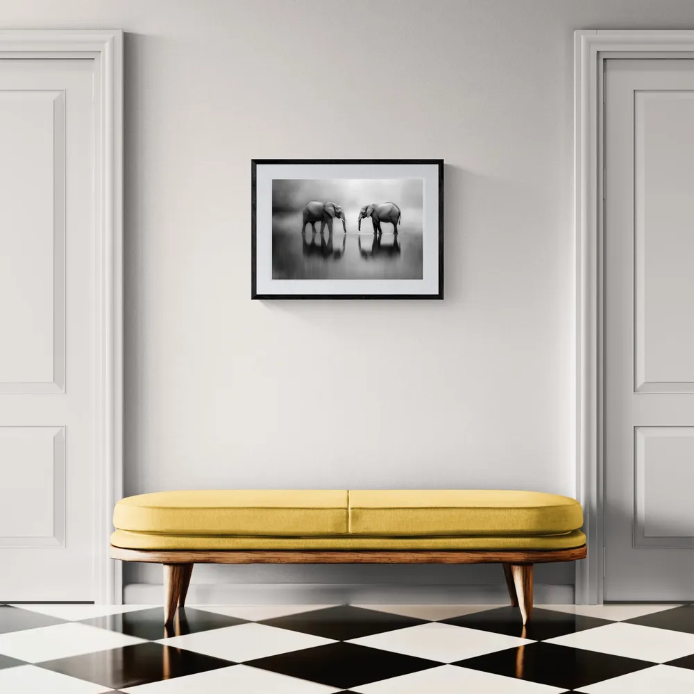 View in Interior MOCKUP — 60 × 40 cm