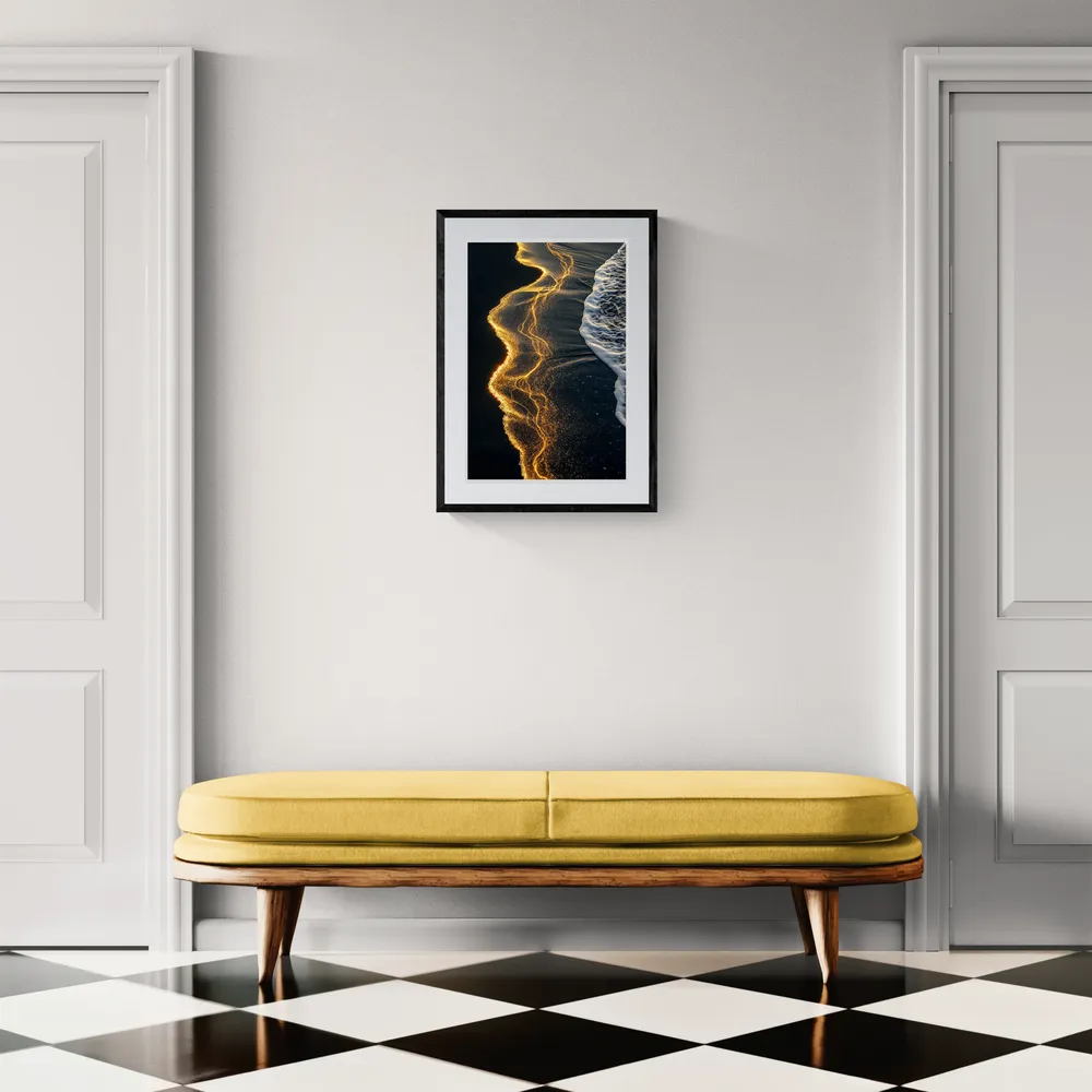View in Interior MOCKUP — 40 × 60 cm