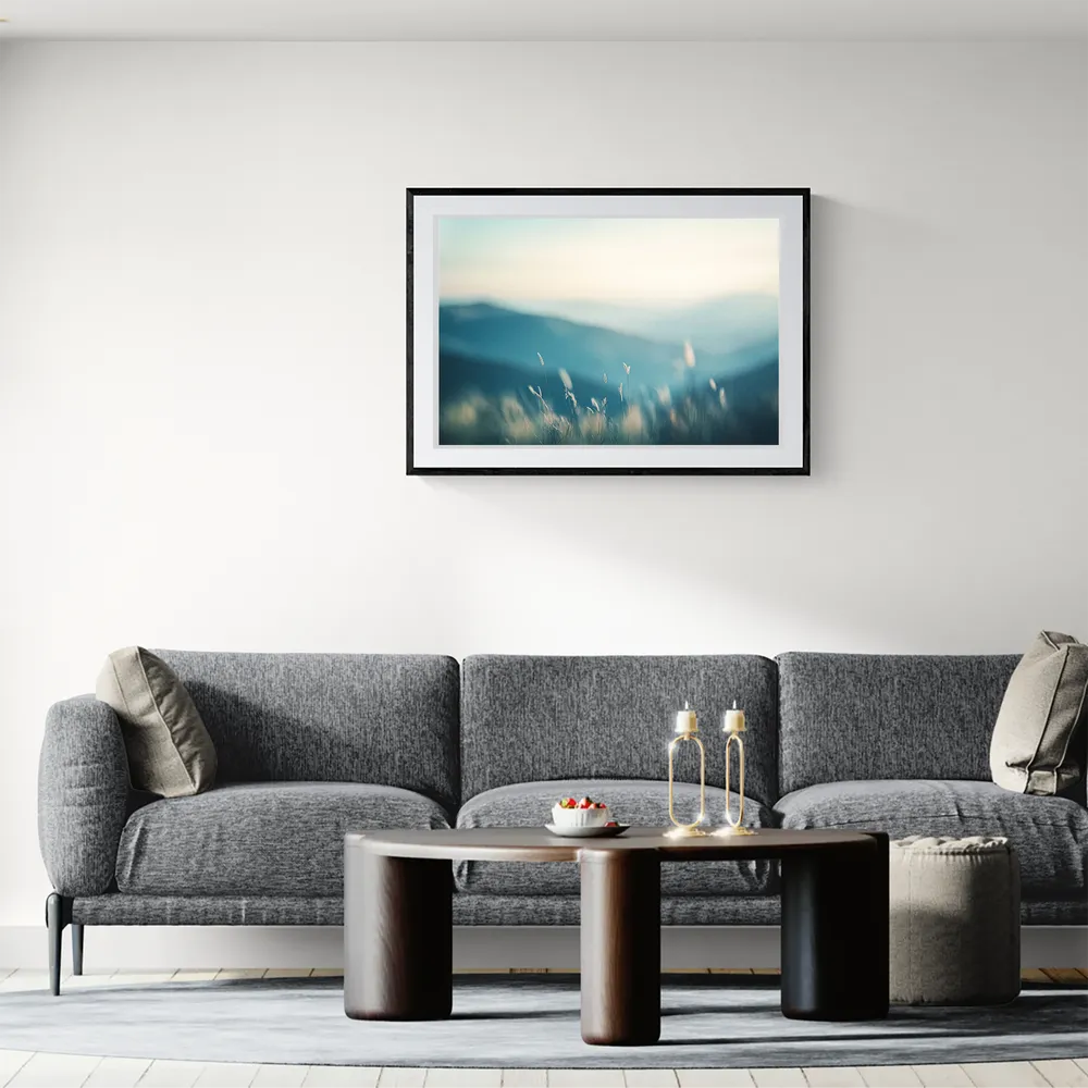 View in Interior MOCKUP — 90 × 60 cm