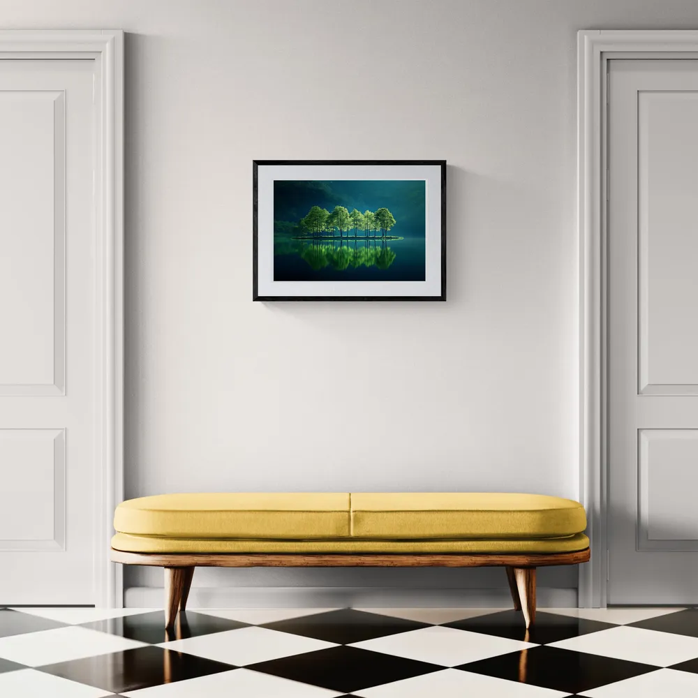 View in Interior MOCKUP — 60 × 40 cm