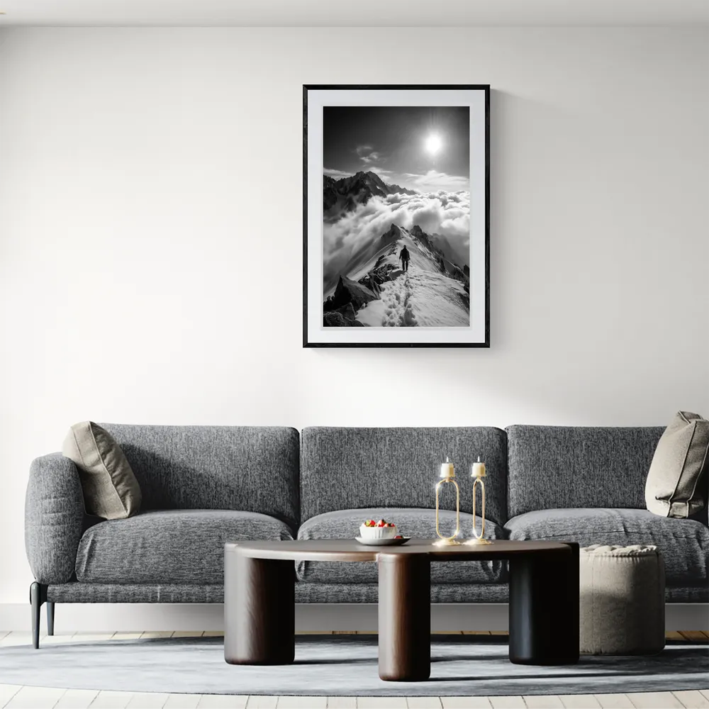 View in Interior MOCKUP — 60 × 90 cm