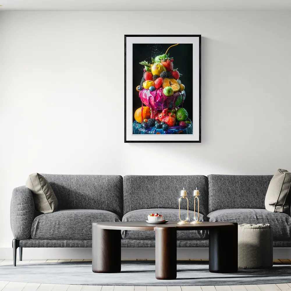 View in Interior MOCKUP — 60 × 90 cm