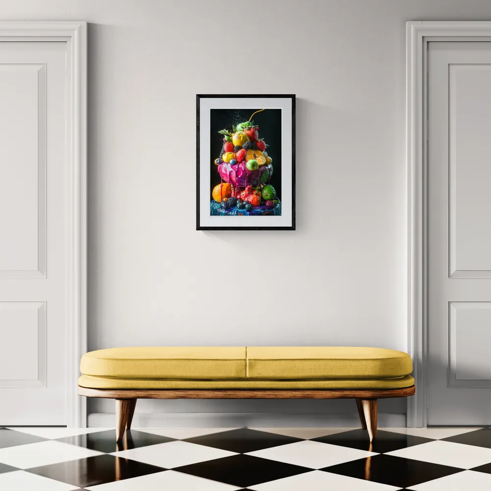 View in Interior MOCKUP — 40 × 60 cm