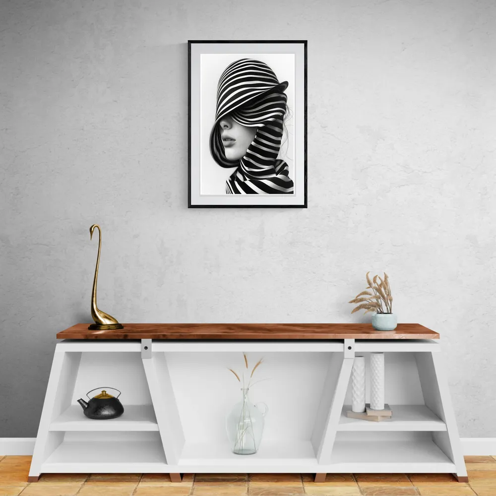 View in Interior MOCKUP — 60 × 90 cm