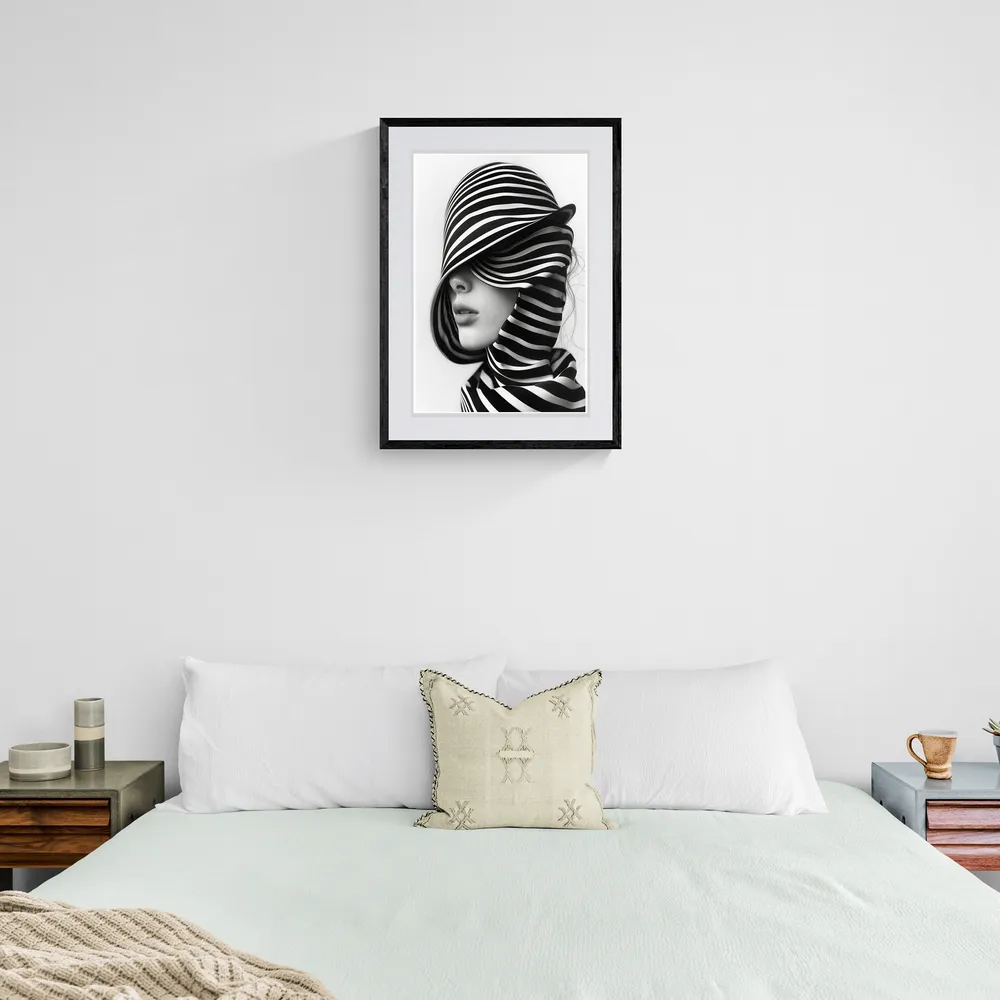 View in Interior MOCKUP — 40 × 60 cm