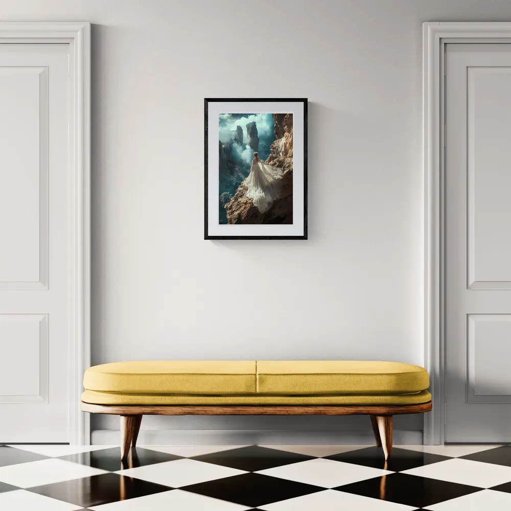 View in Interior MOCKUP — 40 × 60 cm