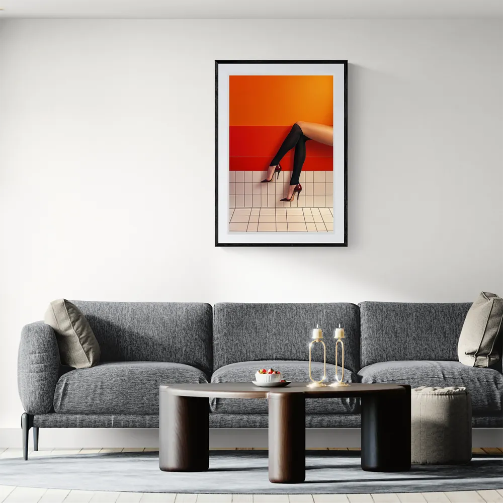 View in Interior MOCKUP — 60 × 90 cm