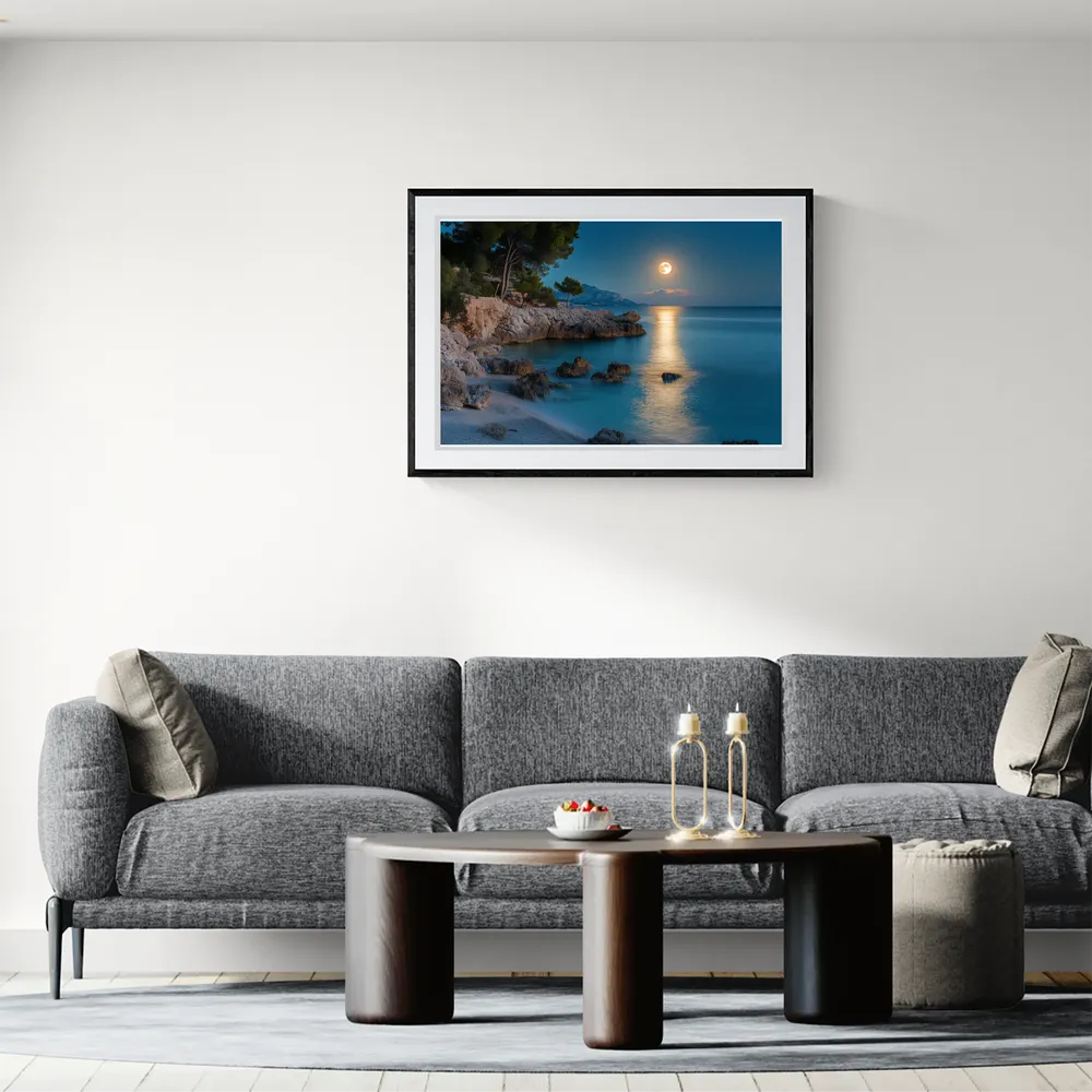 View in Interior MOCKUP — 90 × 60 cm