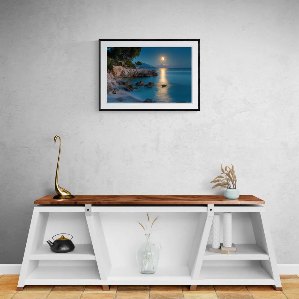 View in Interior MOCKUP — 90 × 60 cm