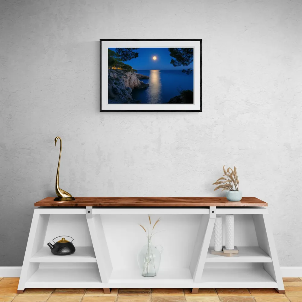 View in Interior MOCKUP — 90 × 60 cm
