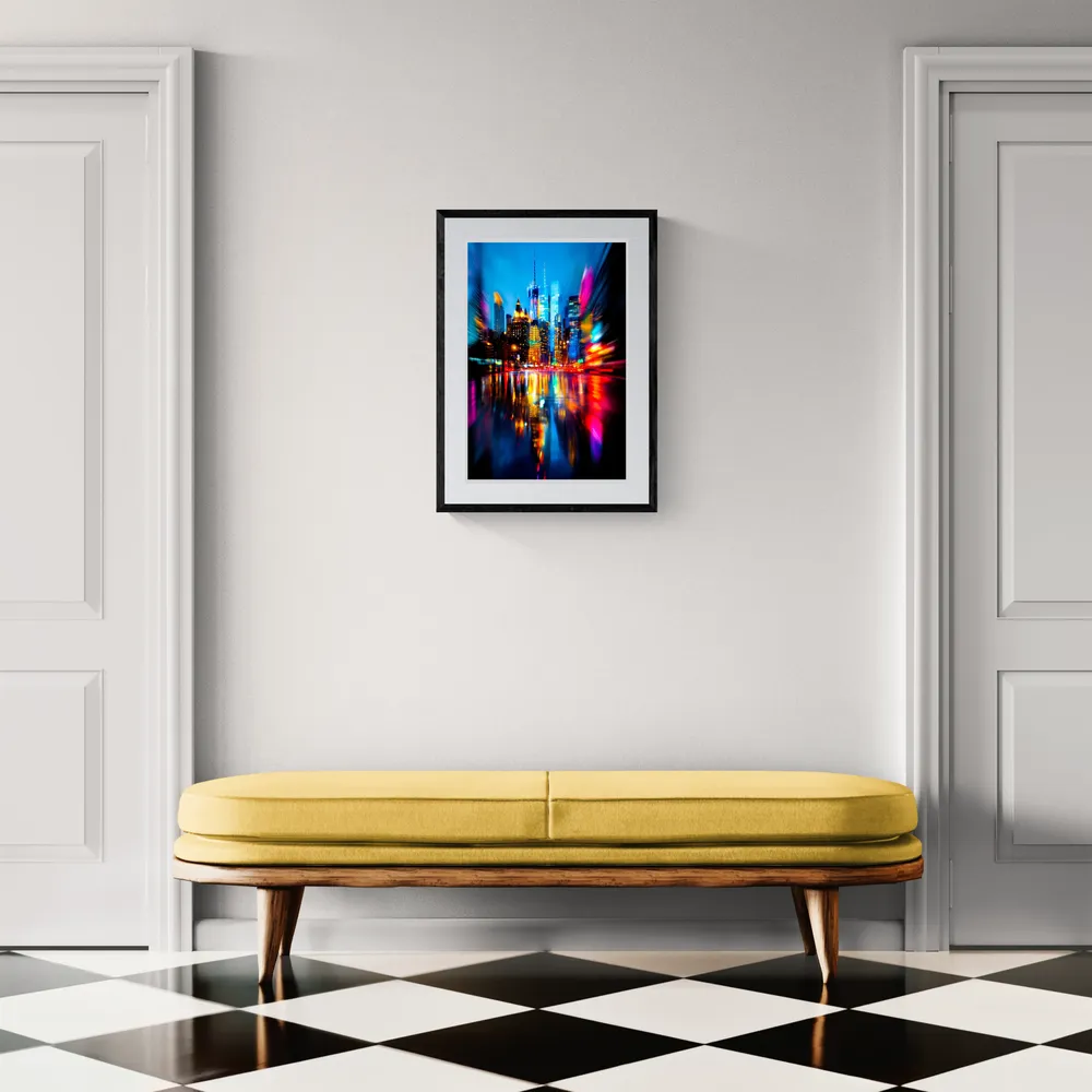 View in Interior MOCKUP — 40 × 60 cm