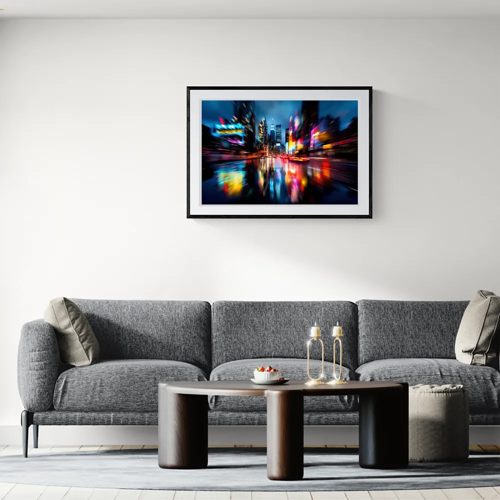View in Interior MOCKUP — 90 × 60 cm