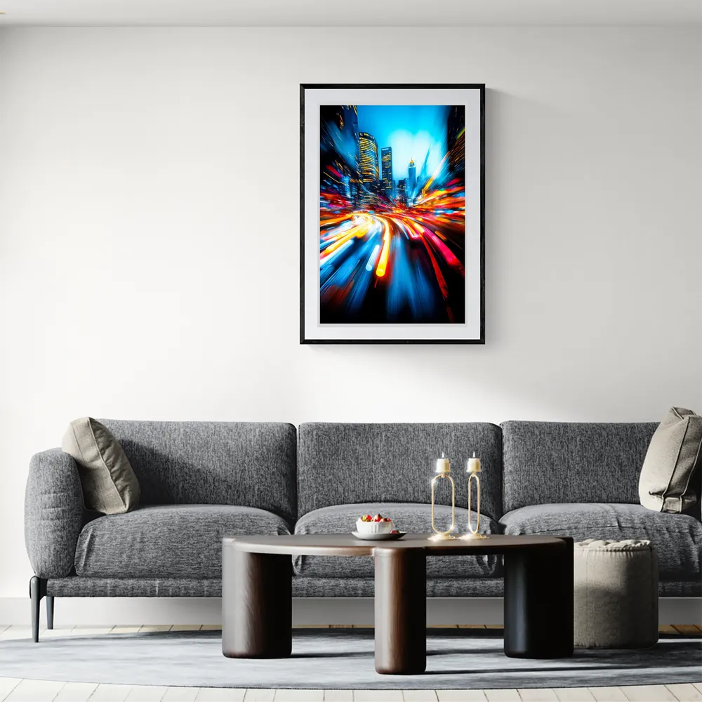 View in Interior MOCKUP — 60 × 90 cm