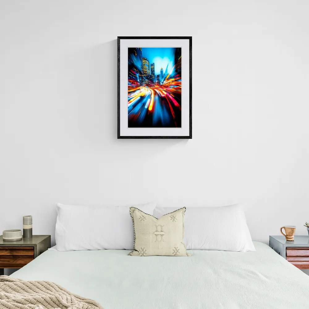 View in Interior MOCKUP — 40 × 60 cm